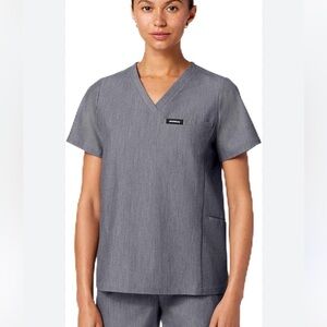 Jaanuu Charcoal Short Sleeve Top XL